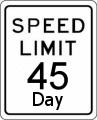 Day Time Boating Speed Limit On Vandalia Illinois Lake is 45 miles per hour